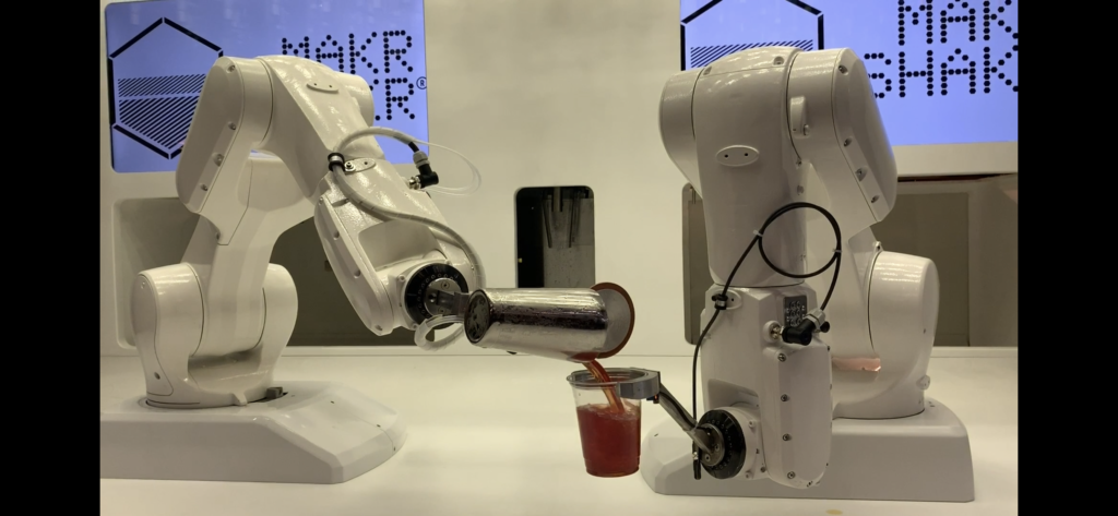 MakrShakr cocktail robots: AI More than Human