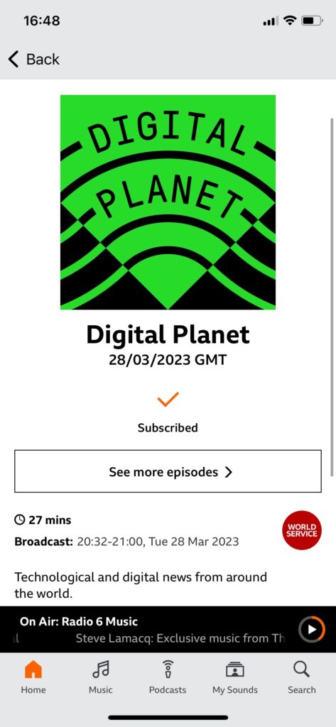 Digital Planet on Sounds: the last show