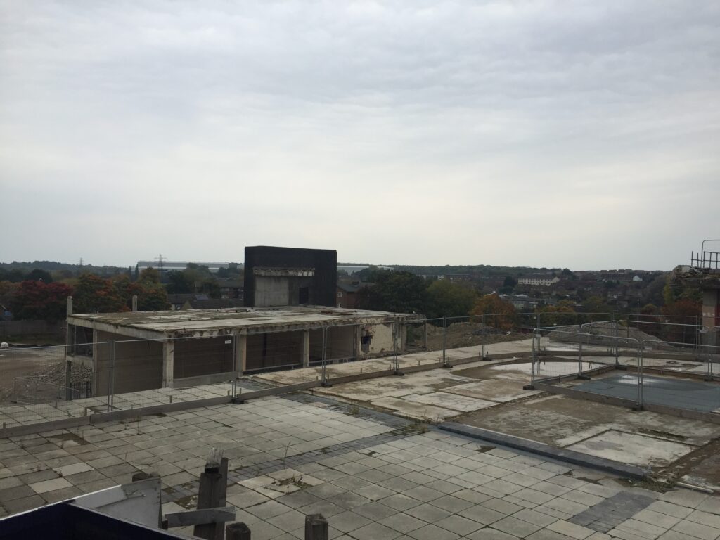 Demolition of Corby's 'new' shopping centre